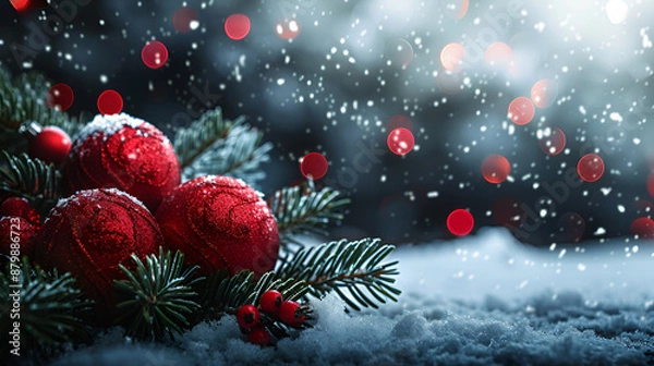 Fototapeta Concept of the holidays between Christmas and New Year