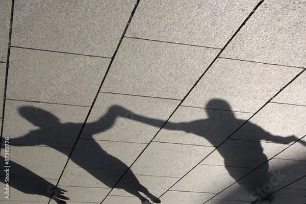 Fototapeta dancing shadows