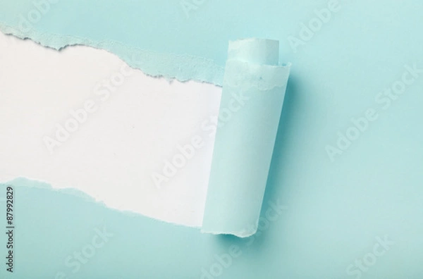 Obraz Torn colored paper