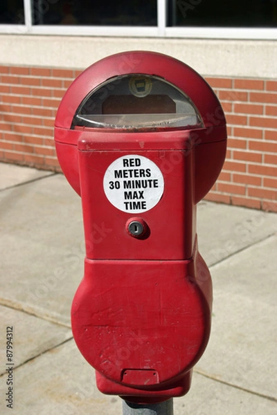 Fototapeta Parking Meter