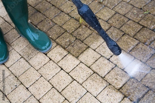 Fototapeta High Pressure Cleaning
