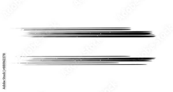 Fototapeta スピード線