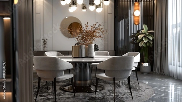 Obraz modern living room