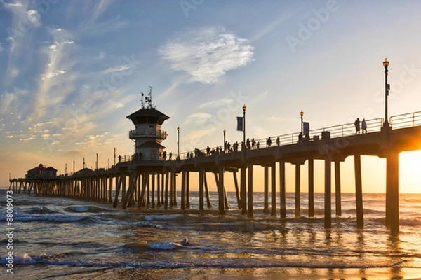 Obraz Ocean Pier at Sunset