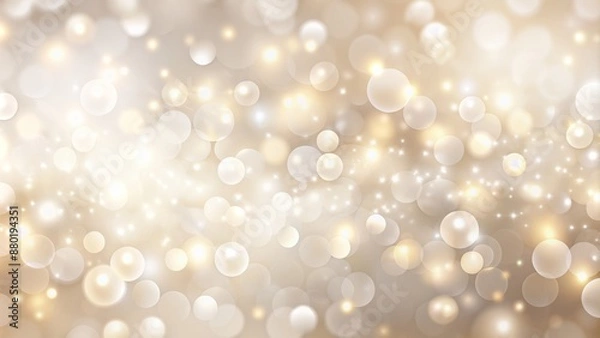 Obraz Ethereal pearl white gradient background with organic noise texture, soft tones, and blurred gradient effect evoking serenity and sophistication.