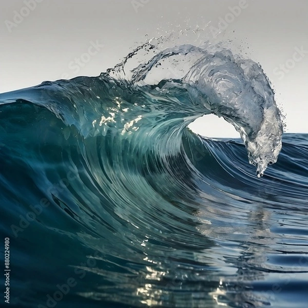 Obraz water wave splash in water