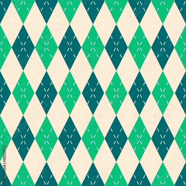 Obraz Green Sweater Pattern