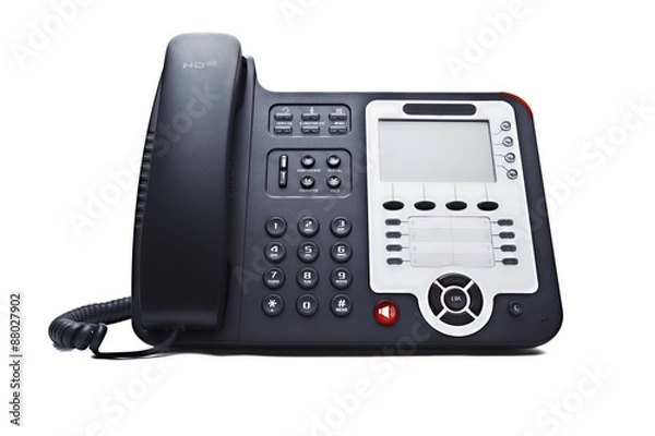 Obraz black phone closeup