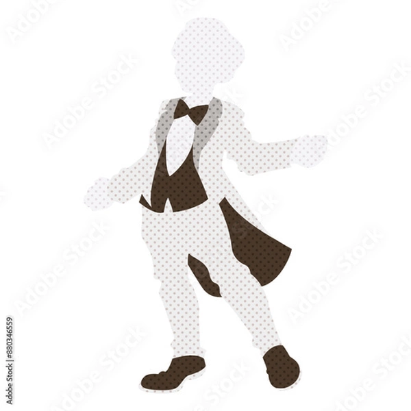 Fototapeta ウェディングスーツを着ている花婿