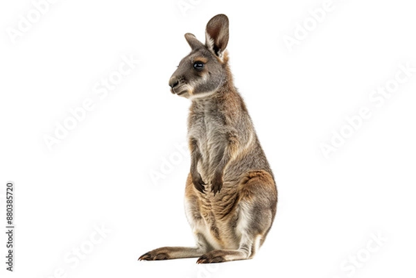 Obraz Kangroo isolated on transparent background