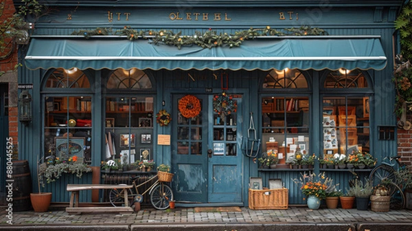 Obraz retro style shop