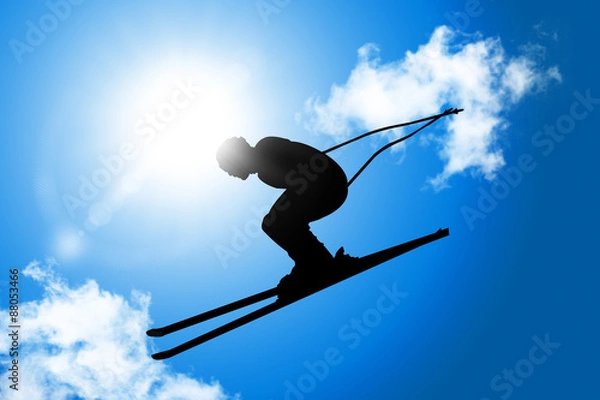 Obraz 활강하는 알파인 스키