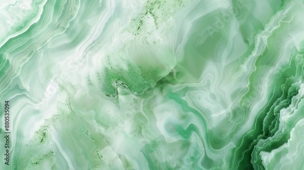 Fototapeta Background texture of light green marble surface