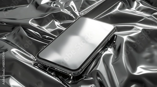 Fototapeta "Unveiling Tomorrow: The Evolution of a Futuristic Smartphone Experience"






