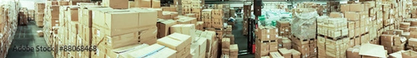 Obraz warehouse. store. storehouse. hall