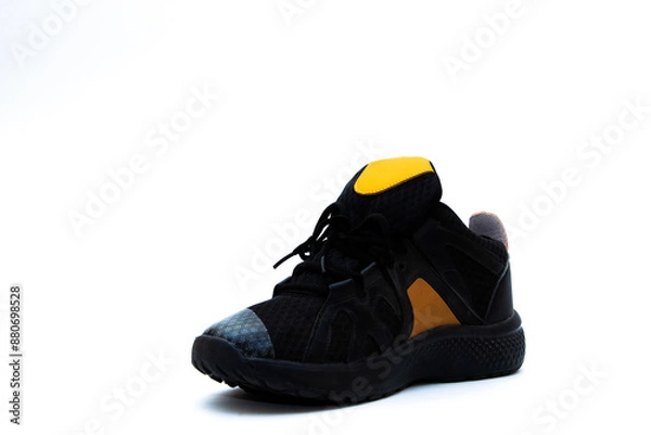 Fototapeta Sole for shoes, close-up isolated on white background.
