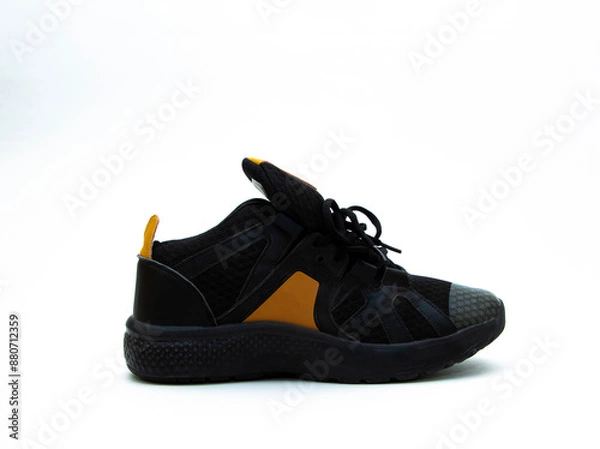 Fototapeta Sole for shoes, isolated on white background, side view.