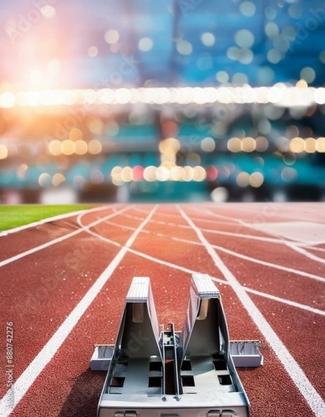 Fototapeta Leichtathletik