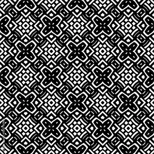 Fototapeta Repeat patterns.Seamless texture. Vector graphics for design, prints, decoration, cover, textile, digital wallpaper, web background, wrapping paper, clothing, fabric, packaging, cards.