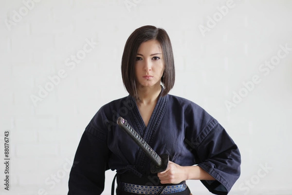 Obraz Samurai woman