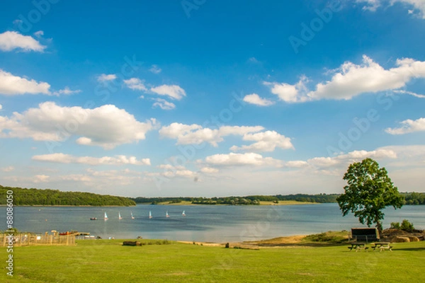 Fototapeta Bewl reservoir landscape