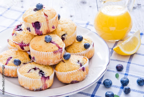 Obraz Blueberry Muffins