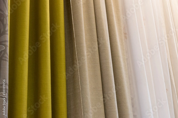Obraz Different curtains