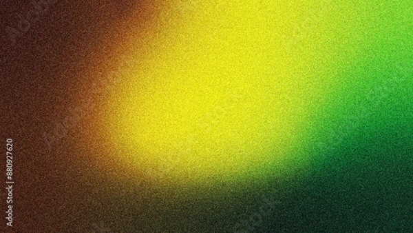 Fototapeta grainy gradient yellow green brown Glowing Lines on a grunge Textured Background