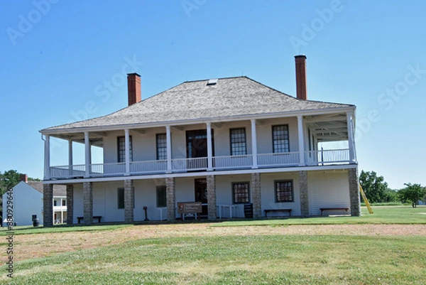 Obraz Old Army Barracks