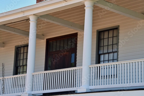 Obraz Balcony on Army Barracks
