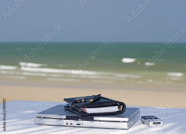 Obraz beach office 2