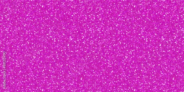 Obraz seamless vibrant pink glitter texture background, ideal for festive and glamorous design projects or digital art.

