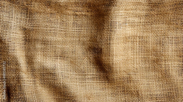 Fototapeta jute hessian sackcloth canvas texture for patterned backgrounds