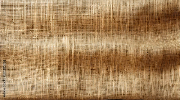 Fototapeta jute hessian sackcloth canvas texture for patterned backgrounds