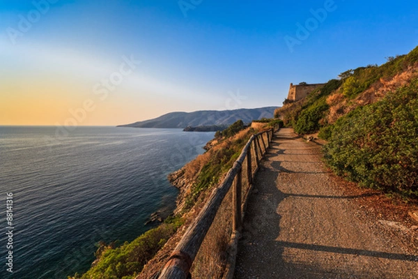 Obraz path to Porto Azzuro