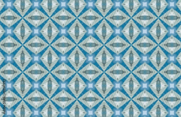 Fototapeta Ethnic pattern. Abstract kaleidoscope  fabric design.