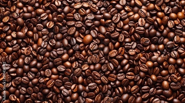 Fototapeta coffe seed background