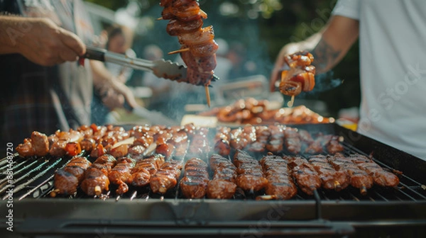 Obraz delicious BBQ  by ai