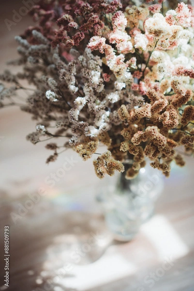 Fototapeta スターチスの花束