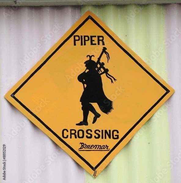 Fototapeta Panneau Cornemuse