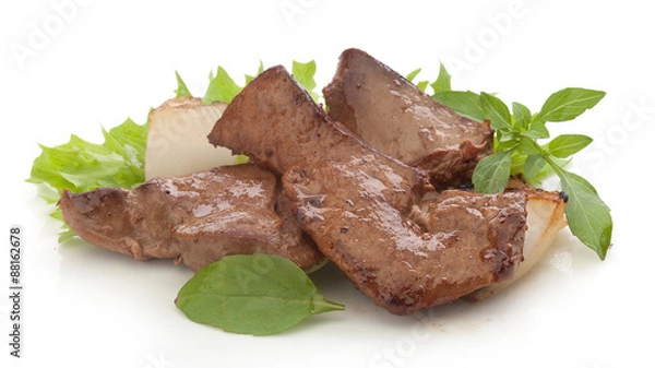 Obraz Fried beef liver
