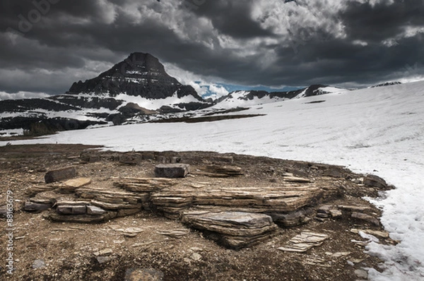 Obraz View of Logan Pass