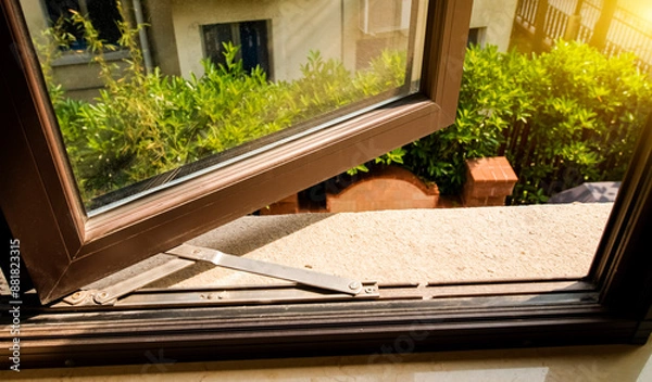 Obraz Iron frame window rod