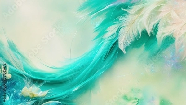 Obraz abstract colorful background with space