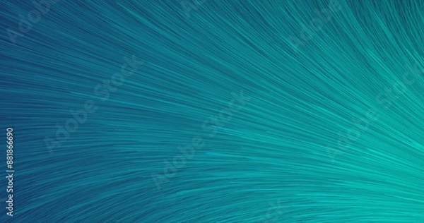 Fototapeta Abstract background turquoise blue gradient, fake fluffy pattern. 