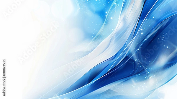 Obraz Modern gradient PowerPoint background for business presentations.