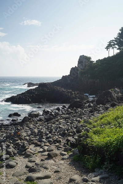 Fototapeta Buddhist temples in Jeju Island