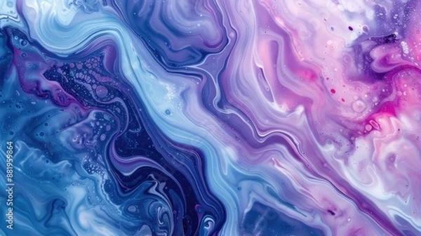 Obraz Abstract liquid marble texture background