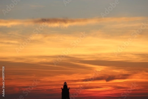 Obraz sunset at the beach