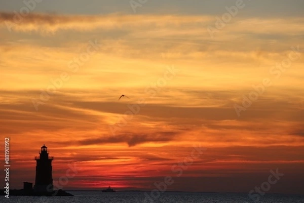 Obraz sunset at the sea